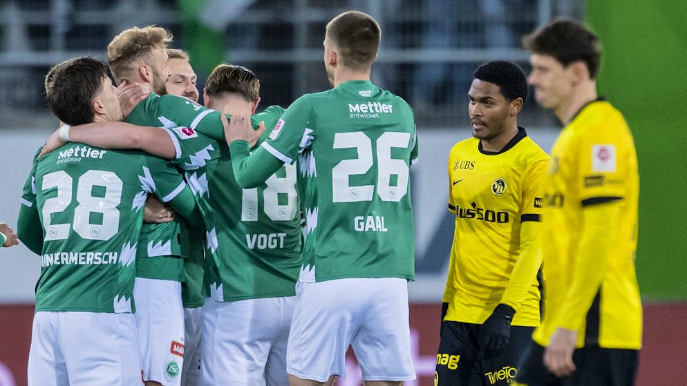 Video-Ticker. Schlussphase in St.Gallen: YB nach Dreifachwechsel etwas lebendiger