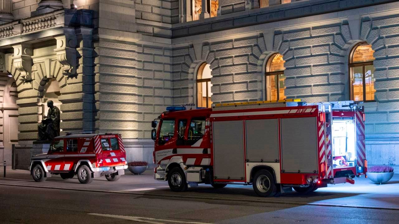 Fire. Bundeshaus Ost briefly evacuated after false alarm