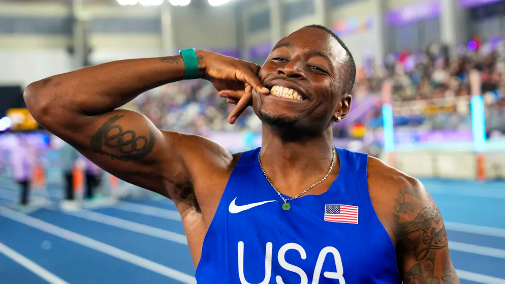Grant Holloway renonce à la saison en salle.
