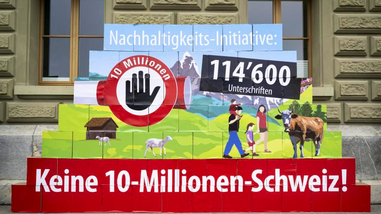 Eidg. Abstimmungen. Stimmende befinden im Juni über «10-Millionen-Schweiz»-Initiative