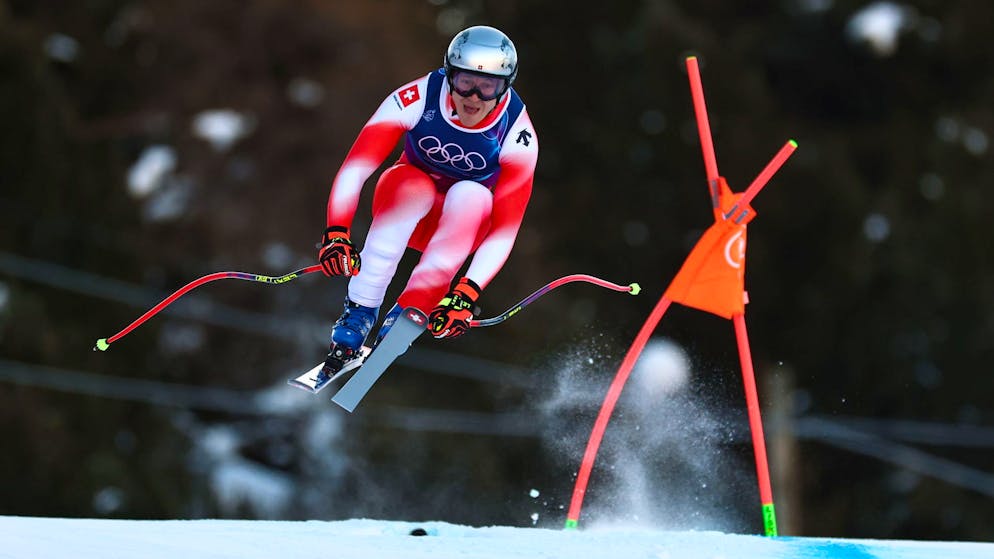 Super-G in the ticker. Von Grünigen: 