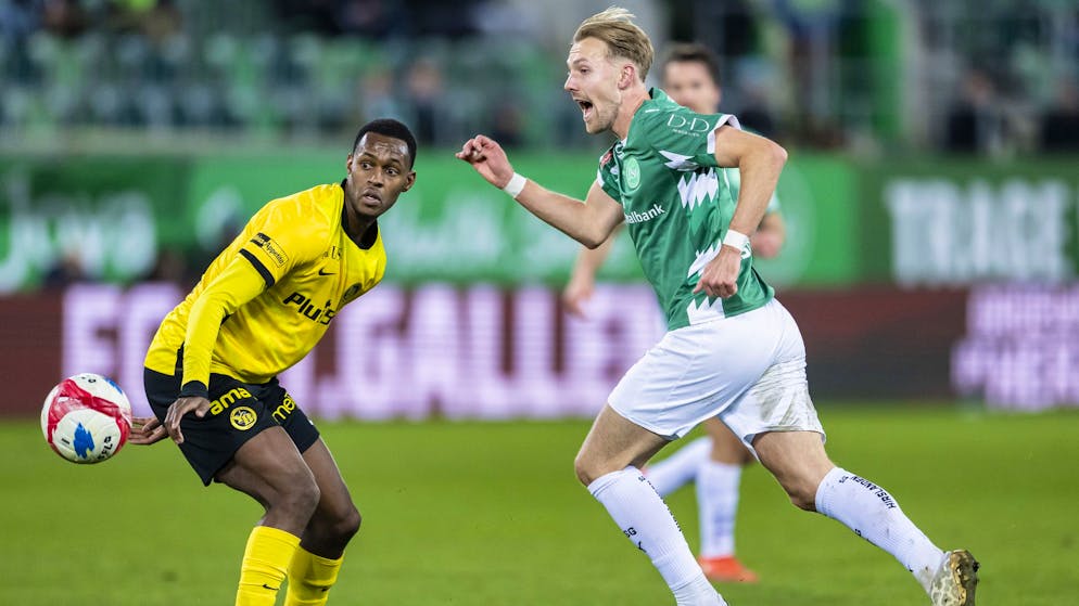 Video ticker. Final phase in St.Gallen: YB run out of time