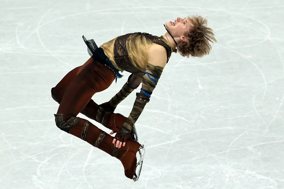 Die besten Bilder der Olympischen Spiele 2026 in Milano Cortina. Ilia Malinin zeigt, was er draufhat.