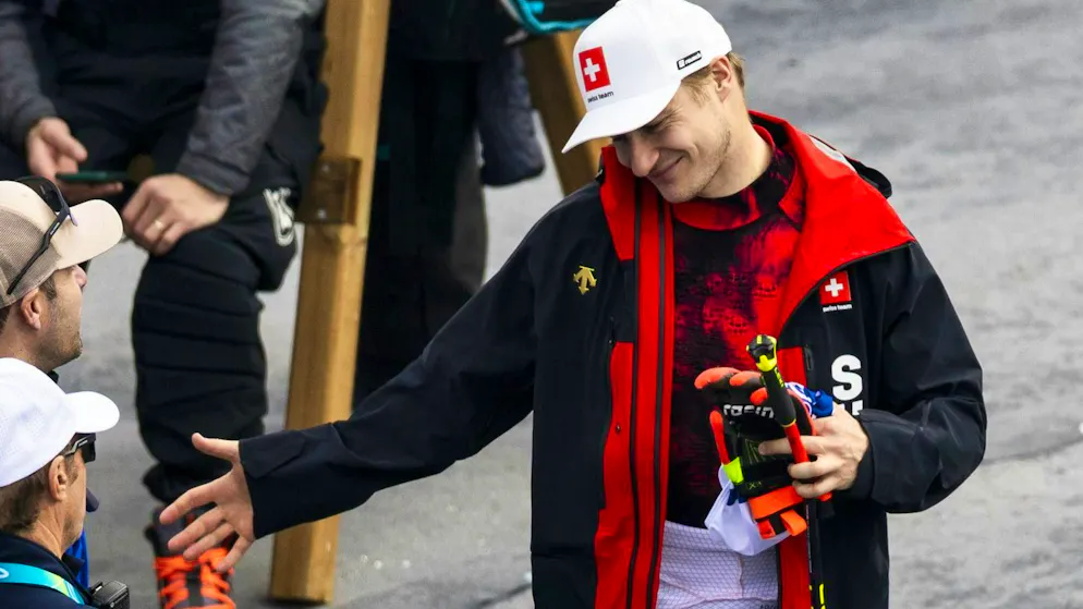 Marco Odermatt vince un'altra medaglia olimpica, ma non d'oro.