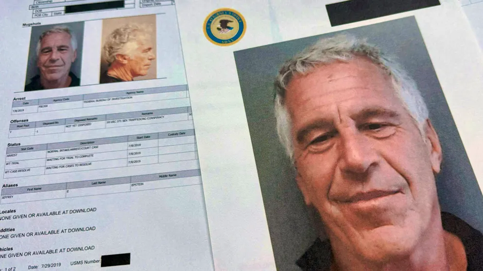Documents published by the US Department of Justice on the case of deceased sex offender Jeffrey Epstein.