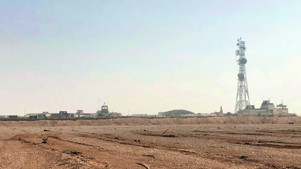 La base americana di Tanf, in Siria
