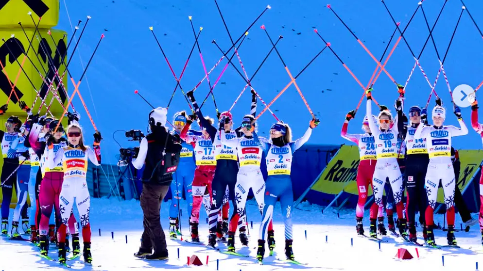 «X» für X-Chromosom: Die Frauen protestieren vor den Rennen gegen den Ausschluss an den Olympischen Spielen