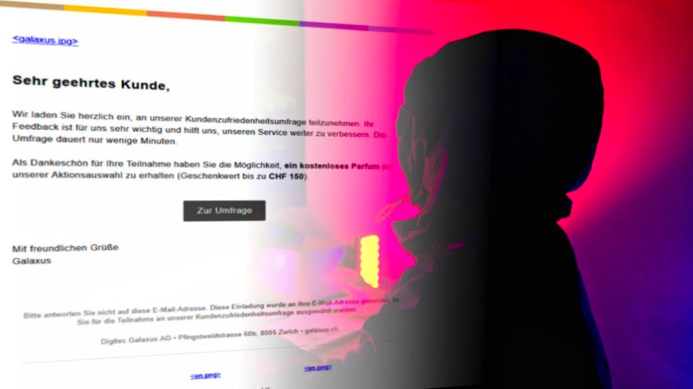 I criminali informatici cercano di ottenere dati con false e-mail di Digitec.