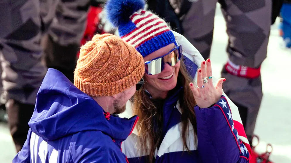 JO 2026 - Ski alpin. La folle journée de Breezy Johnson : un crash puis... une demande en mariage !