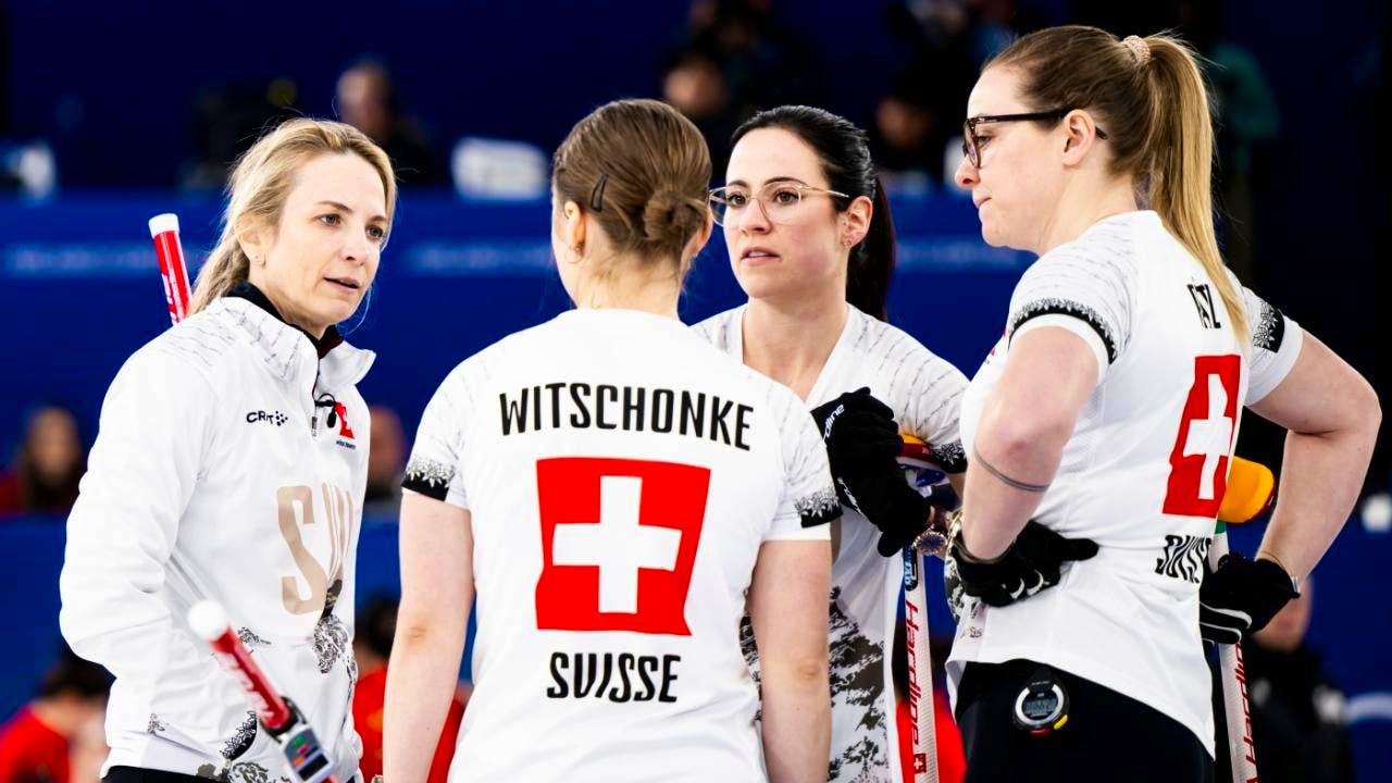 Curling. Zweites Spiel, zweiter Sieg