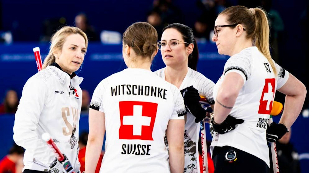 Curling. Zweites Spiel, zweiter Sieg
