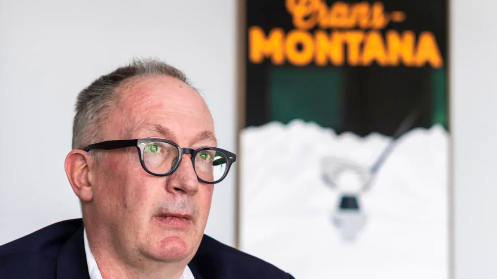 Il sindaco di Crans-Montana (VS) Nicolas Féraud