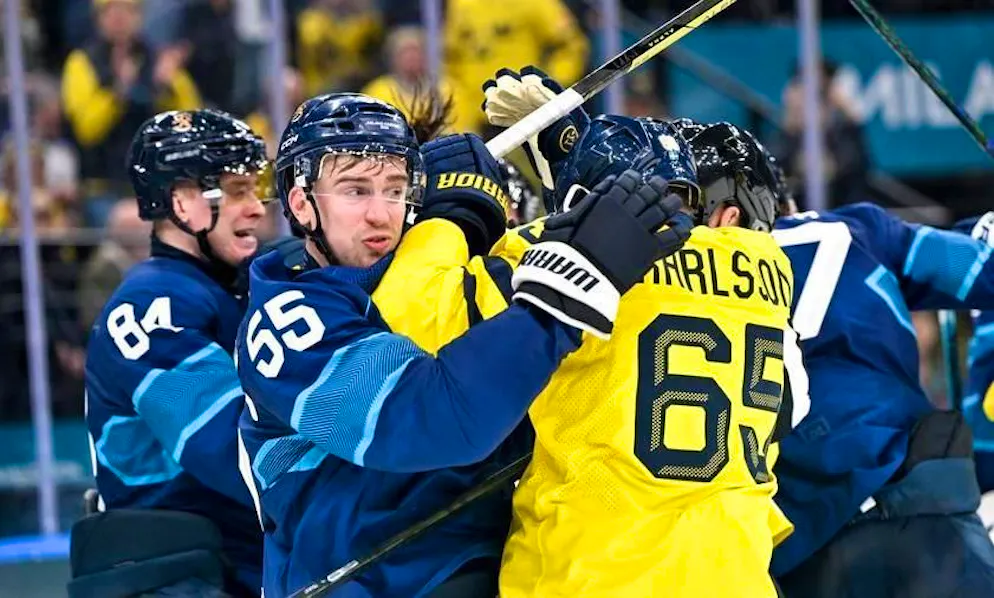 Olimpiadi 2026. Derby sempre molto sentiti quelli fra Finlandia e Svezia.
