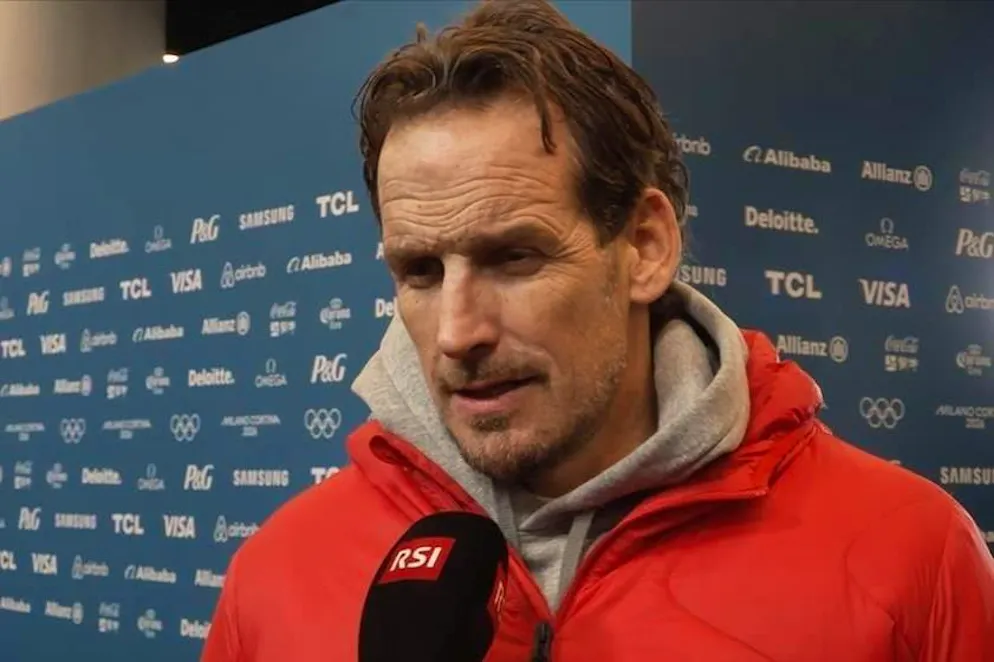 Delusione sul volto dell'allenatore.