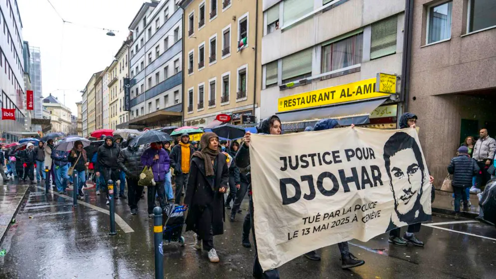 «Justice et vérité». Hommage pour l'homme abattu aux Pâquis par un policier en mai 2025