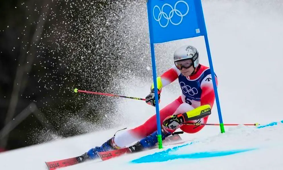 Marco Odermatt secondo.