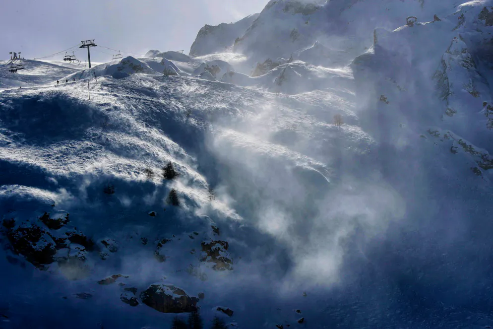 The Lavachet face in the French Alps in Tignes-Val. An avalanche has killed three skiers in the French Alps. (Archive)