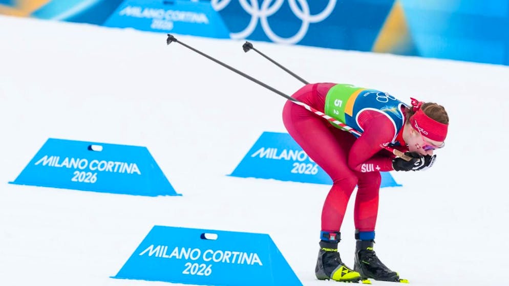 Cross-country skiing. 7th place for Swiss women in relay drama
