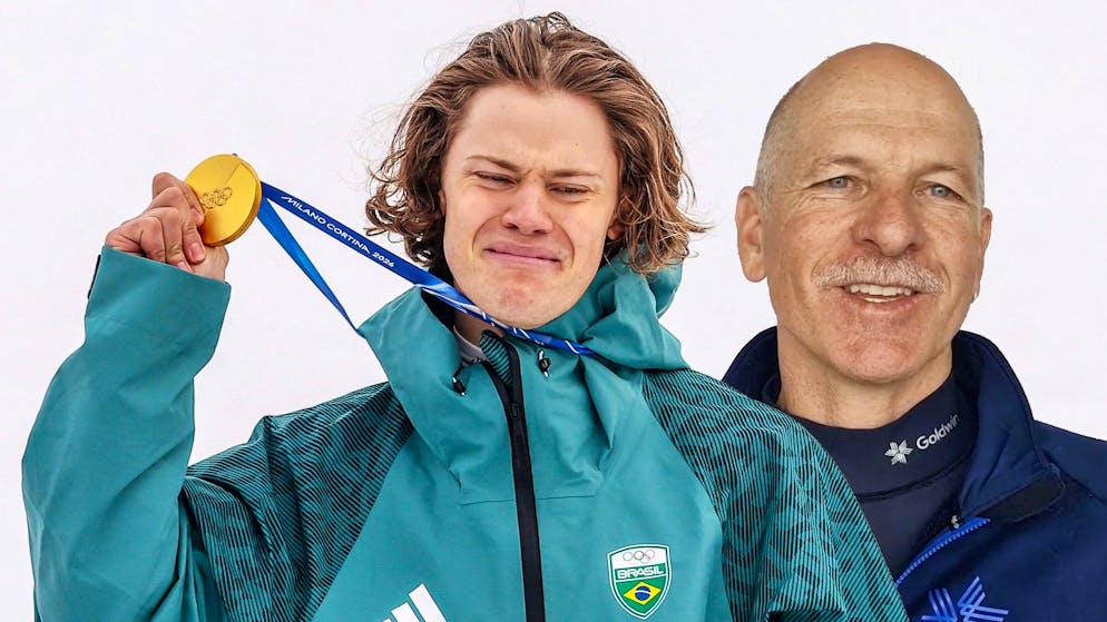 Tears for Pinheiro Braathen. Von Grünigen smiles: 