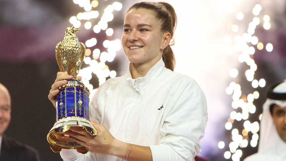 Doha. Une première à 29 ans pour Karolina Muchova