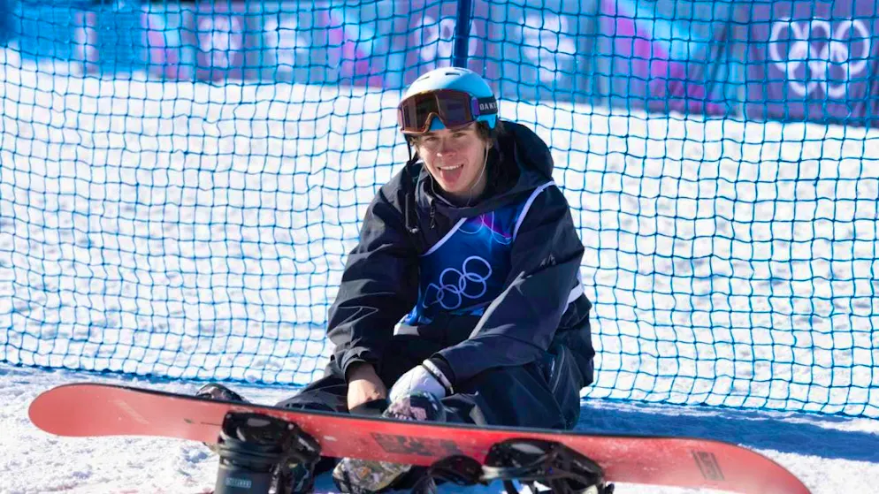 Jonas Hasler after his third Olympic start in Livigno