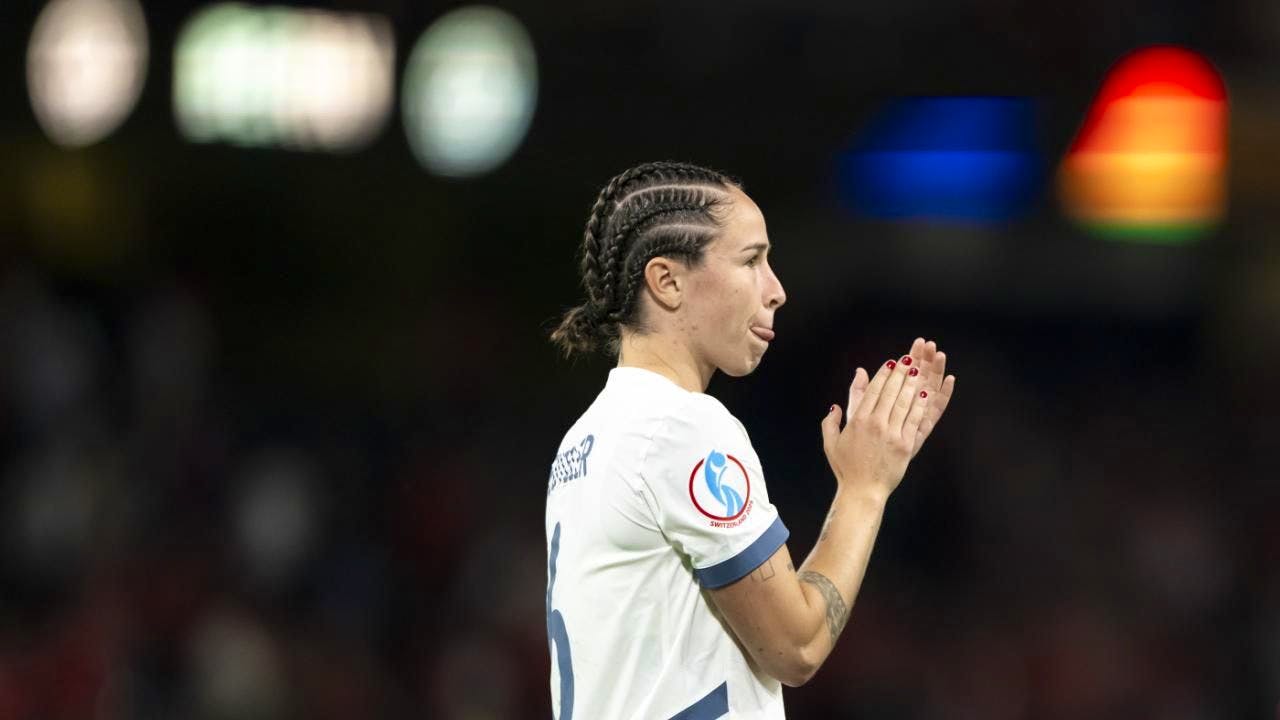 Germany. Hat-trick from Géraldine Reuteler