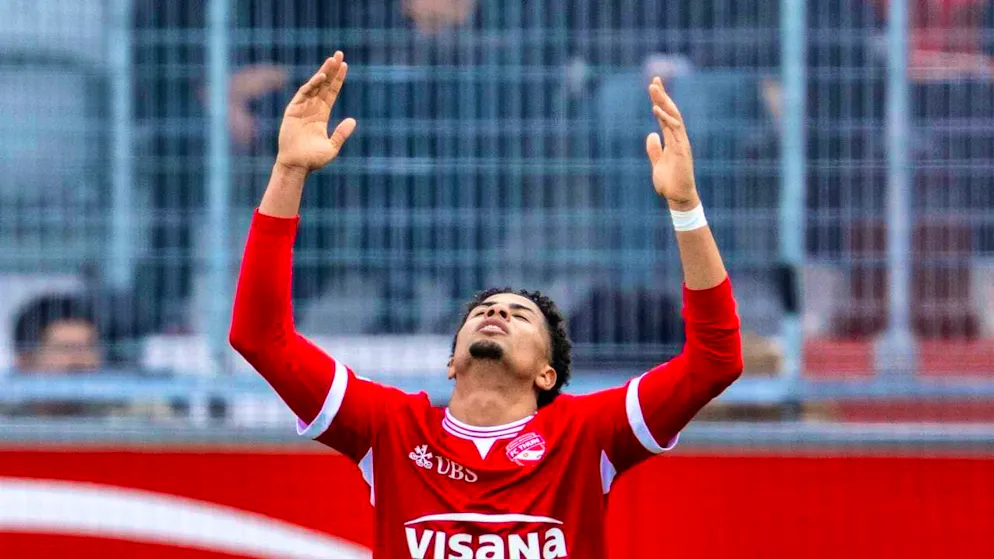 Ethan Meichtry was the only scorer in the home match against FC Sion