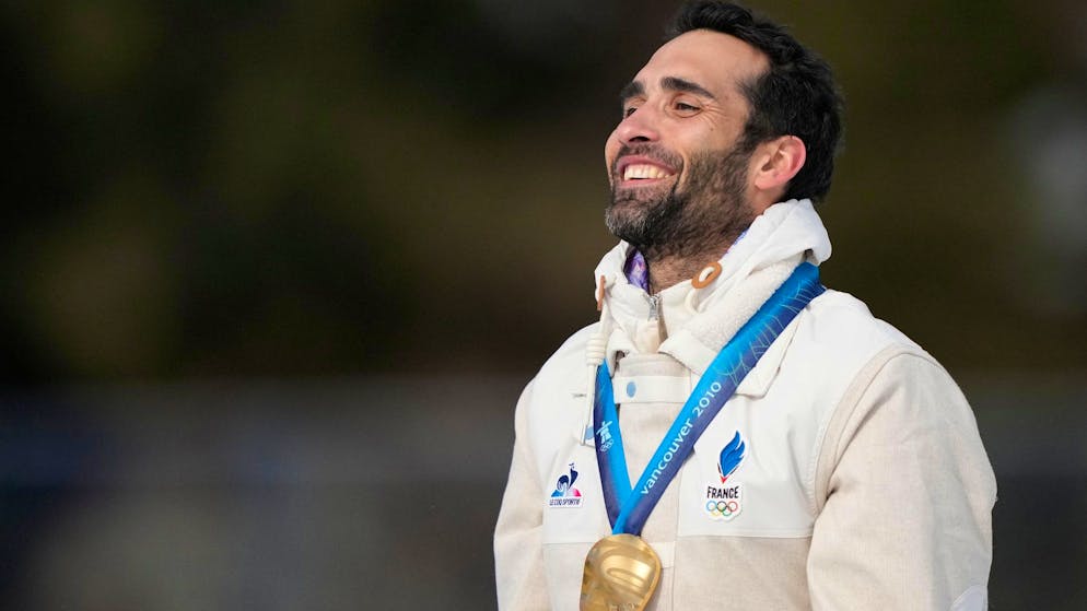 JO 2026. Le biathlète français Martin Fourcade reçoit sa médaille d'or de... 2010 !