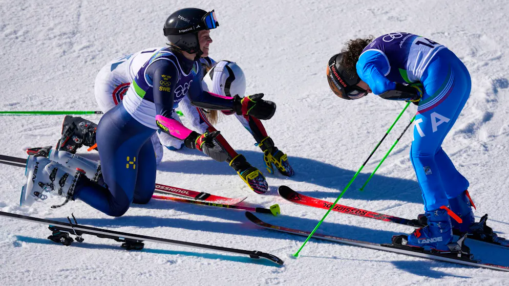 Rast verpasst Medaille. Brignone krönt sich auch im Riesenslalom zur Olympiasiegerin