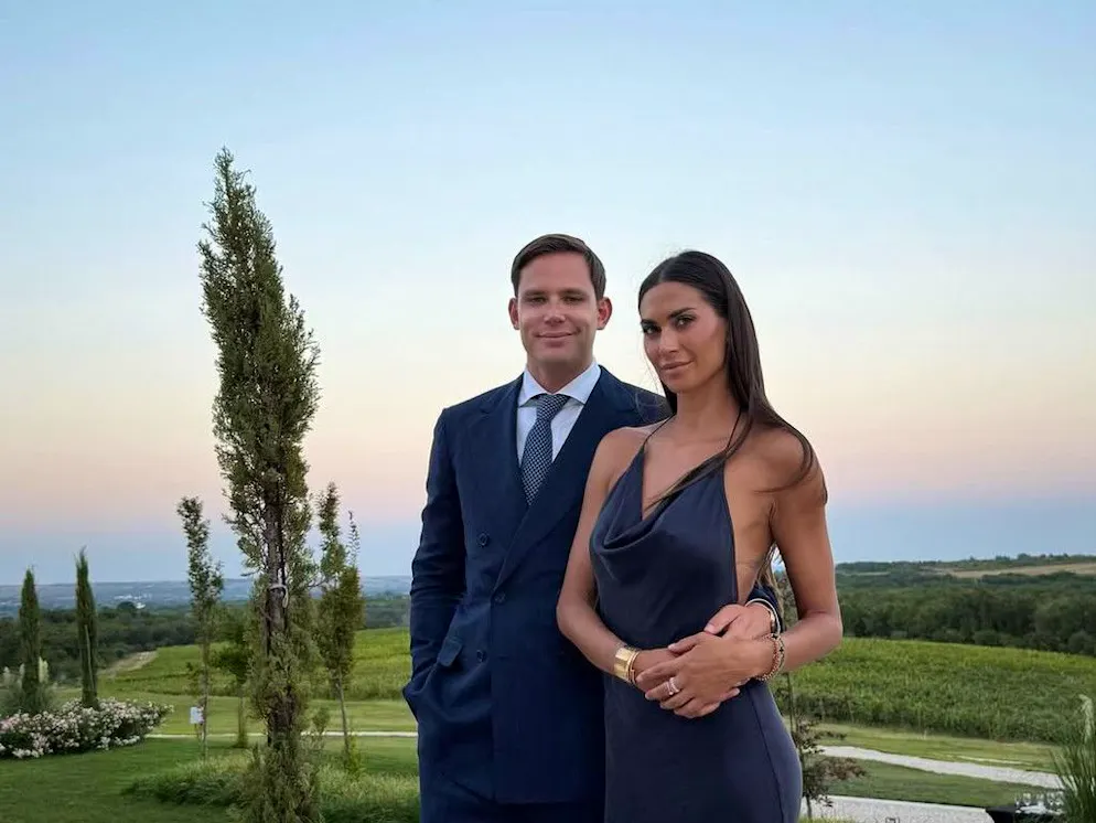 Melissa Satta con Carlo Beretta