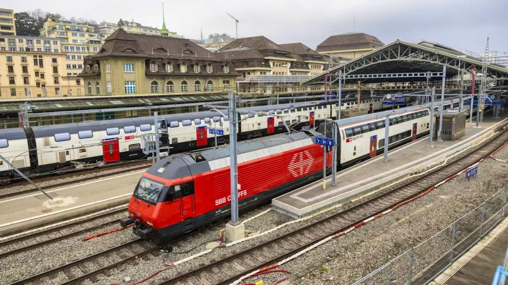 The SBB train station in Lausanne. (Illustration photo)