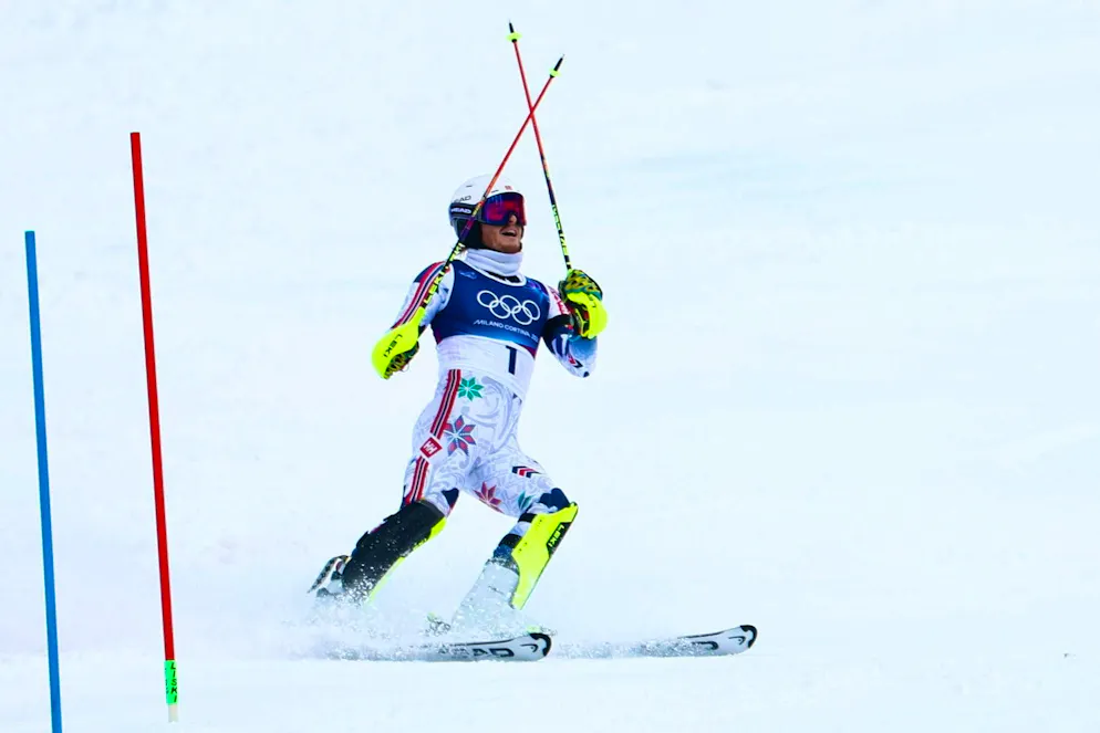 La straziante sconfitta di McGrath nello slalom olimpico. Lo sciatore norvegese era il favorito per la vittoria nello slalom olimpico a Bormio.