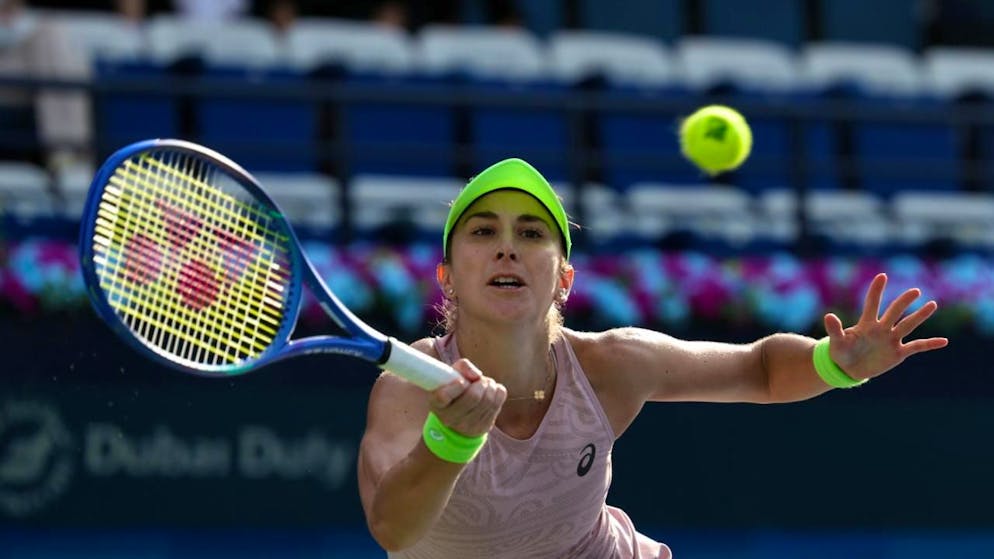WTA-1000-Turnier in Dubai. Bencic nach Startschwierigkeiten souverän
