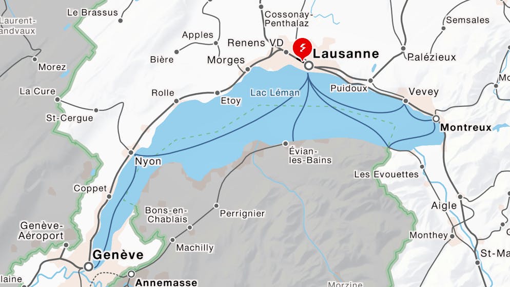 SBB suspects fan vandalism. Cable fire at Lausanne station causes major disruption