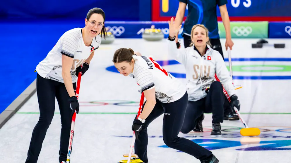 JO 2026 - Curling. Schwaller et Cie qualifiés en demi-finale, 5e succès des Suissesses