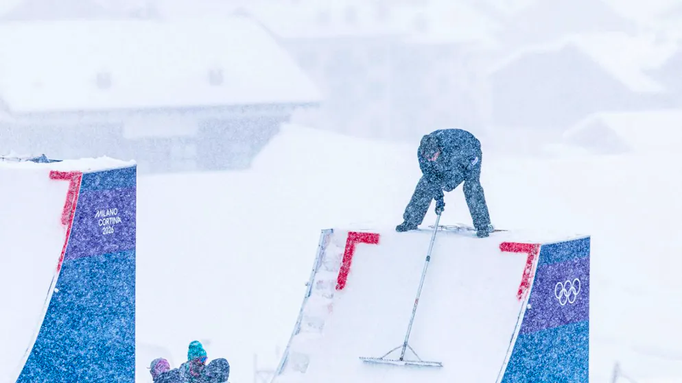 Anhaltende Schneefälle verhindern am Dienstag die Aerials-Qualifikationen