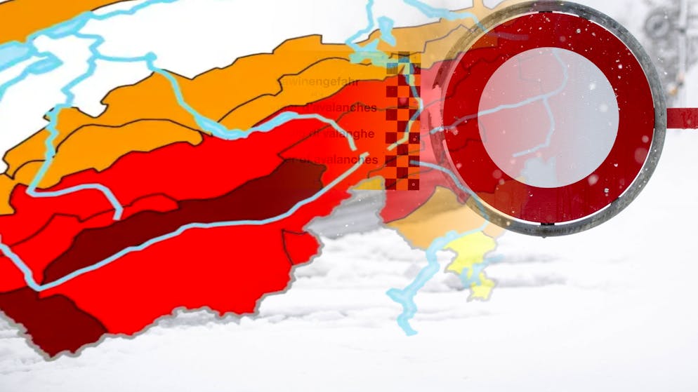 Closures and evacuations. Federal government declares highest avalanche danger level - what you need to know now