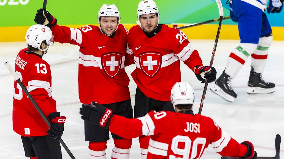 Finnland nächster Gegner. Schweiz schlägt Italien souverän und steht im Olympia-Viertelfinal