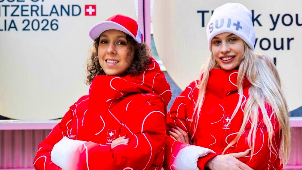 Both are in Milan after a difficult year: Livia Kaiser (left) and Kimmy Repond