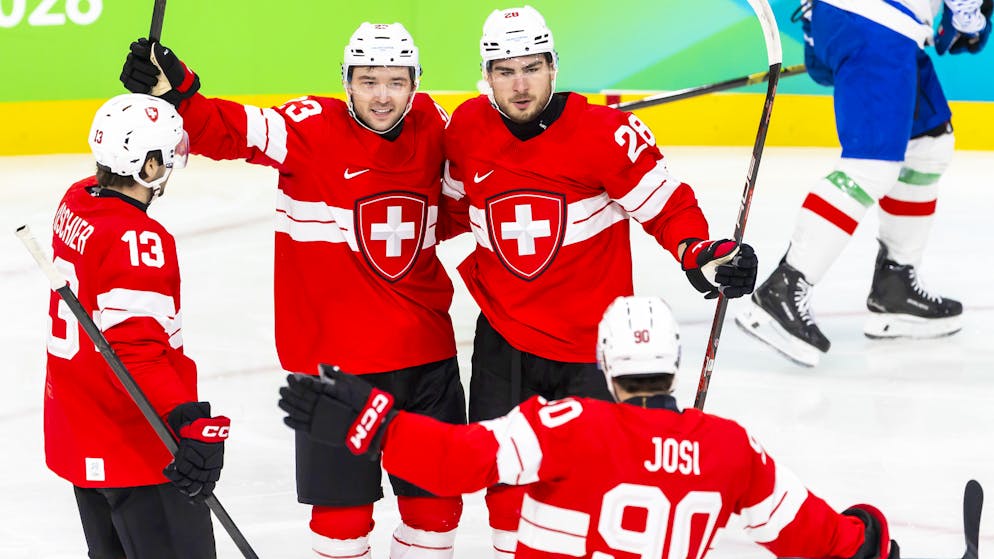 JO 2026 - Hockey sur glace. La Suisse fait le job contre l’Italie et valide son billet pour les quarts