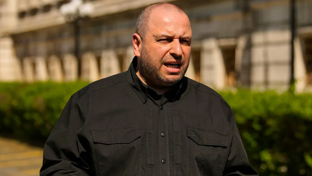 Rustem Umjerow, Sekretär des nationalen Sicherheitsrates, führt die Delegation an. (Archivbild)