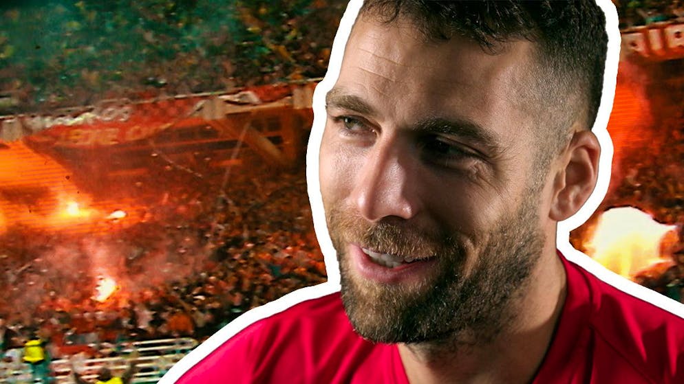 Verrückte Olympiakos-Fans. Pajtim Kasami warnt Leverkusen: «Was dort abgeht, ist schon sehr crazy»