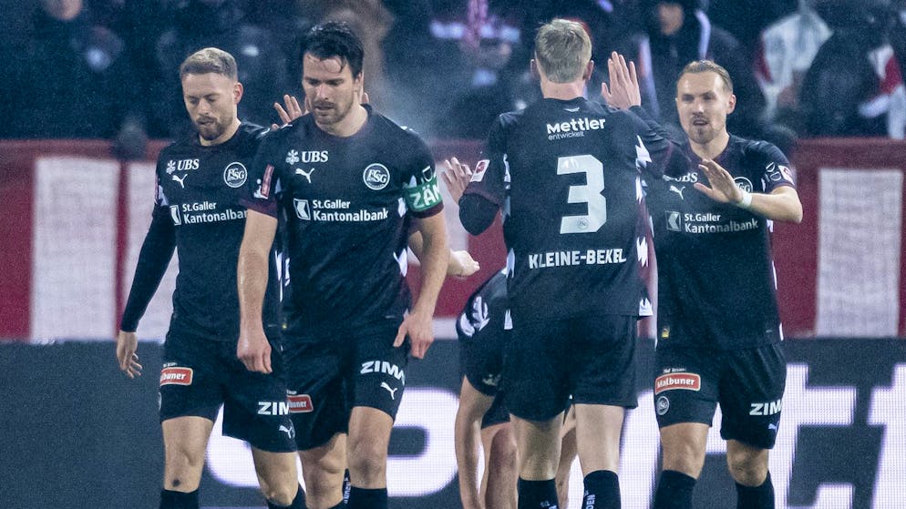 Super League in the video ticker. Boukhalfa scores for St.Gallen