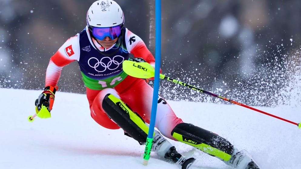 Slalom in the ticker. Swiss double lead! Shiffrin still on top