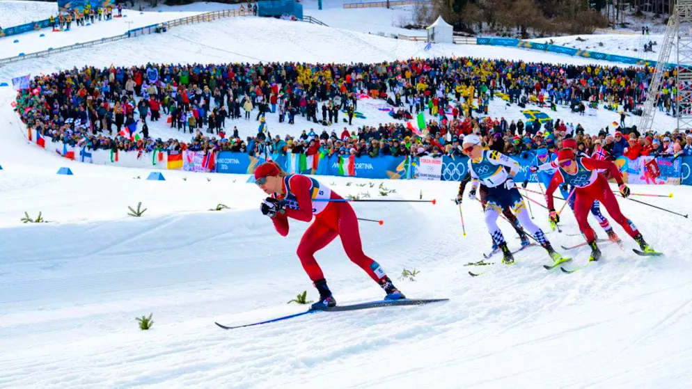 Nadine Fähndrich (left) will not start in the team sprint with Anja Weber (right), but with Nadja Kälin instead