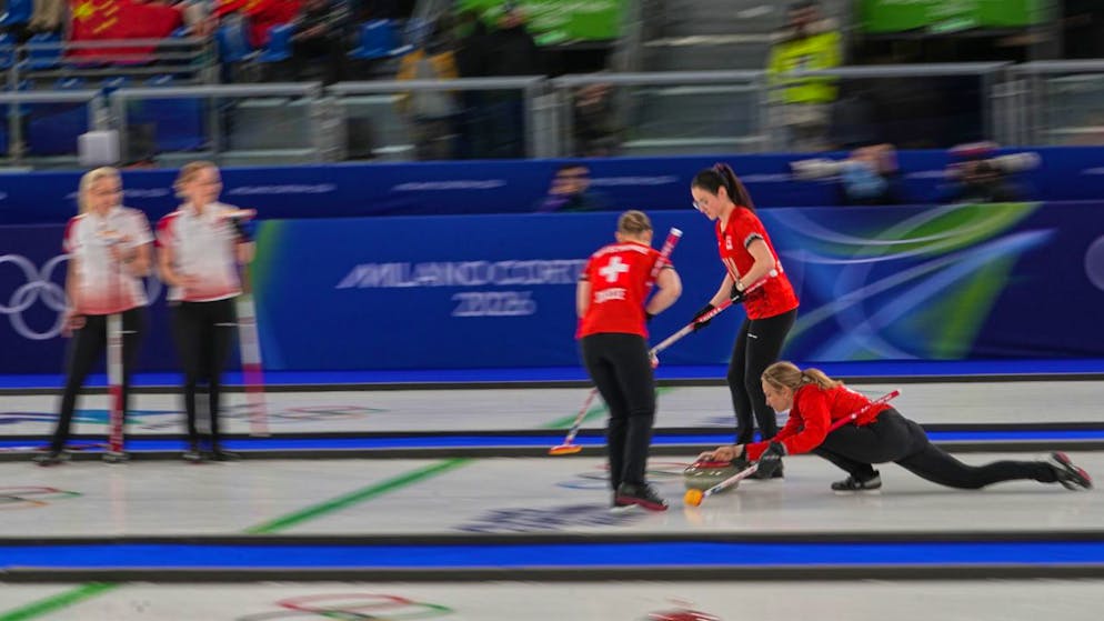 Curling. The Swiss women are also in the semi-finals