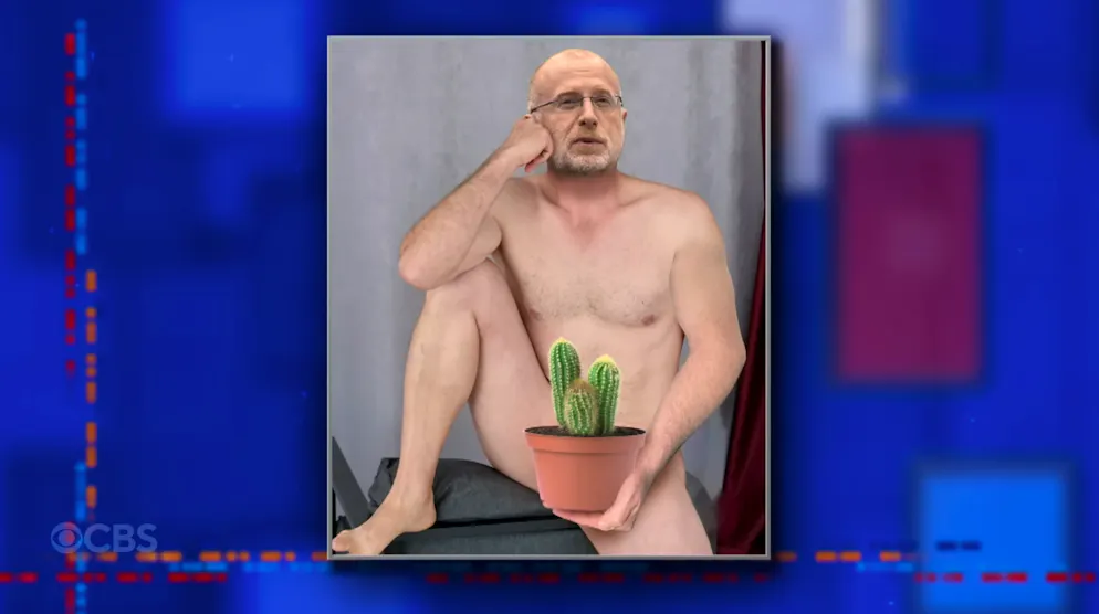 Immer, wenn wegen der FCC ein Gast ausfallen muss, zeigt die «Late Dhow» laut Colbert dieses Bild vom Behördenboss Brendan Carr.