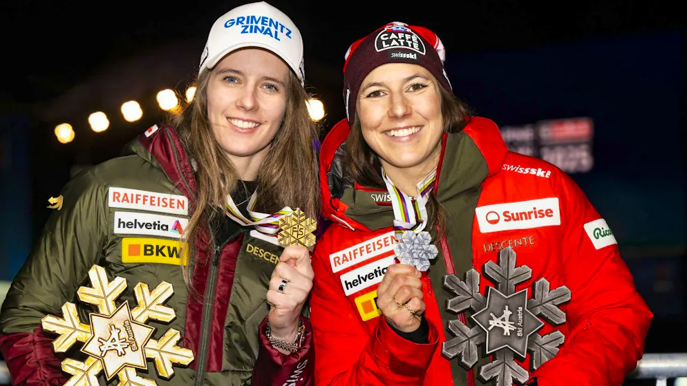 Rast e Holdener hanno vinto l'oro e l'argento ai Campionati del Mondo del 2025 a Saalbach.