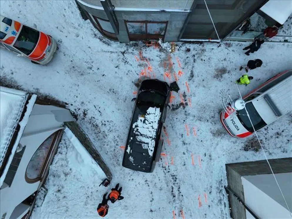 Il luogo dell'incidente