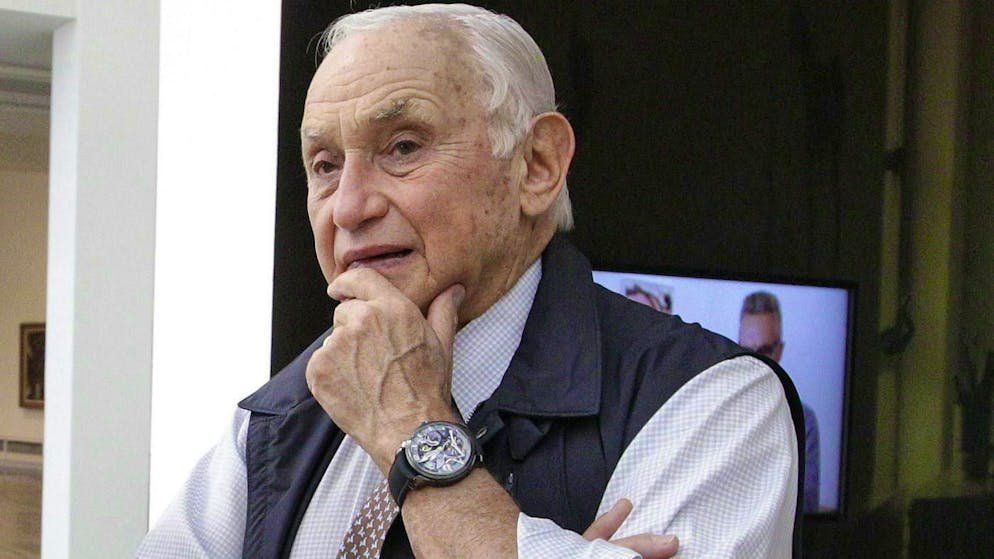 Leslie Wexner, now 88, has made numerous US brands big with his L Brands group, including Victoria's Secret, Bath & Body Works and Abercrombie & Fitch. (archive picture)